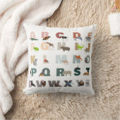 Coussin Joli Alphabet ABC Animaux (Couverture)
