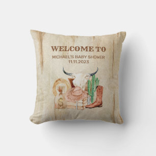 Coussin Joli bébé cow-boy
