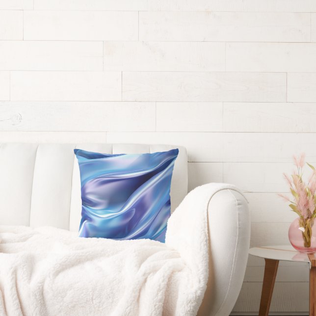 Coussin Joli bleu pourpre Dreamy (Canapé)