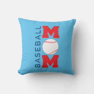 Coussin Joli cadeau maman baseball