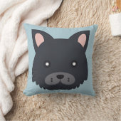 Coussin Joli Cartoon Puppy Face (Couverture)