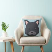 Coussin Joli Cartoon Puppy Face (Chaise)