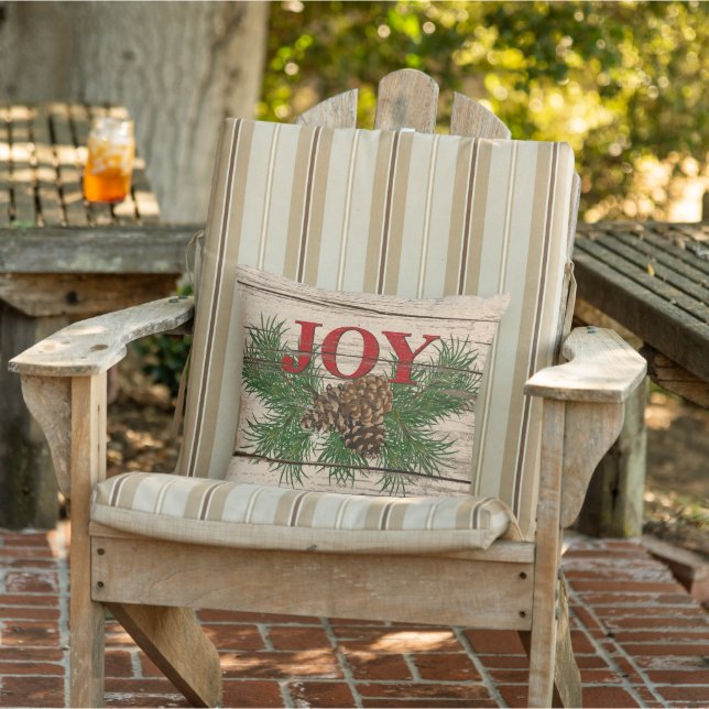 Coussin Joli Charmant Joyeux Joyeux Joyeux Cabine Porch Pa (Chaise)