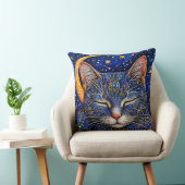 Coussin Joli chat coloré (Chaise)