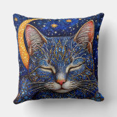 Coussin Joli chat coloré (Verso)