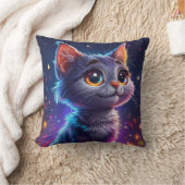 Coussin Joli chat de dessin animé (Couverture)