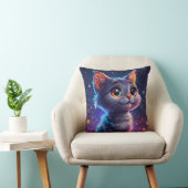 Coussin Joli chat de dessin animé (Chaise)
