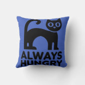 Coussin Joli chat noir (Verso)