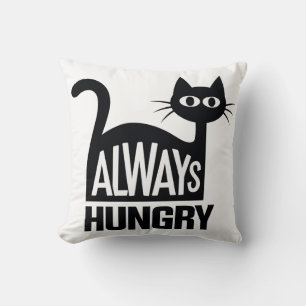 Coussin Joli chat noir
