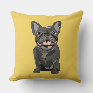 Coussin Joli chien, bouledogue français