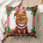 Coussin Joli chien de Noël (Couverture)