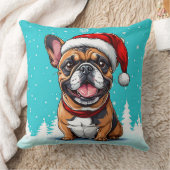 Coussin Joli chien de Noël (Couverture)