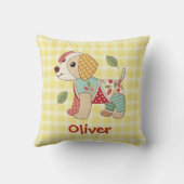 Coussin Joli Chien Patchwork (Verso)