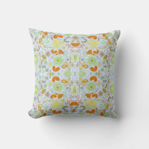 Coussin Joli coloré fleurs sans coutures motif