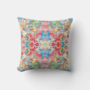 Coussin Joli coloré vintage floral