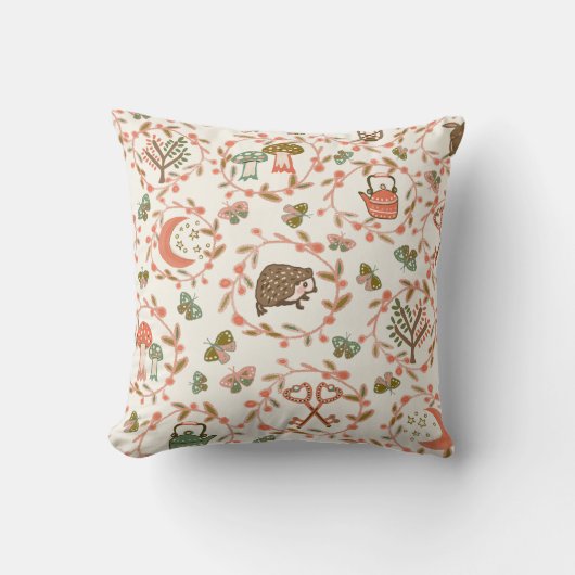 Coussin Joli Cottagecore Woodland (Recto)