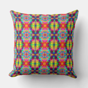 Coussin Joli fantôme abstrait coloré