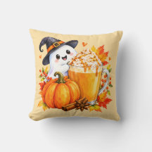 Joli fantôme de citrouille d'Halloween