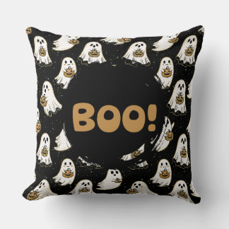 Coussin Joli fantôme d'Halloween