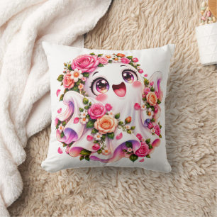 Coussin Joli Fantôme Floral Roses Roses