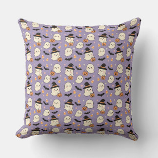 Coussin Joli fantôme Trick-or-Treat Halloween