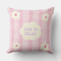 Joli Gingham Floral Rose Temps de Se Ressourcer