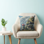 Coussin Joli gnome, maison champignon (Chaise)