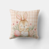Coussin Joli Lapin de Pâques (Verso)