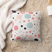 Coussin Joli motif à pois blanc (Couverture)