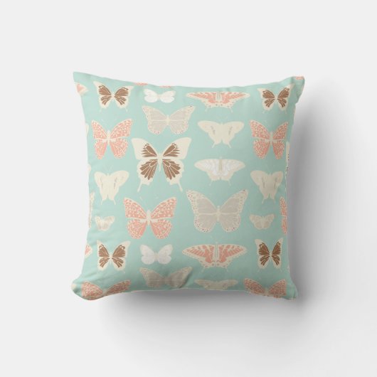Coussin Joli Motif de papillons (Recto)