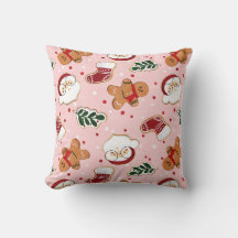 Joli Père Noël et papier à motif de Noël