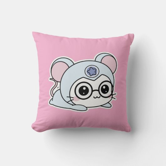 Coussin Joli petit adorable souris mignon  (Recto)