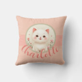 Coussin Joli Petit Chat Chaton (Verso)
