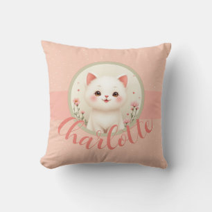 Coussin Joli Petit Chat Chaton