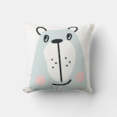 Coussin Joli petit ours drôle (Recto)