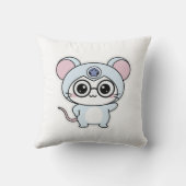 Coussin Joli petit souris mignon (Verso)
