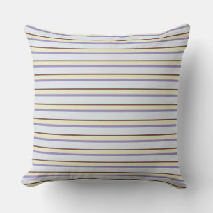 Coussin Joli rayures pastel