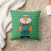 Coussin Joli renard vert (Couverture)