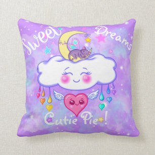 Coussin Joli Rêves sucrés Cutie Pie Kawaii Jeu d'oreiller