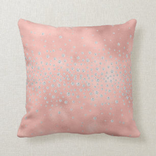 Coussin Joli Rose Blush Bling Bijoux