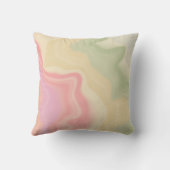 Coussin Jolie Abstraction Pastel Douce Arc-en-Ciel (Verso)