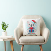 Coussin Jolie chambre d'enfant koala aquarelle pour Noël (Chaise)