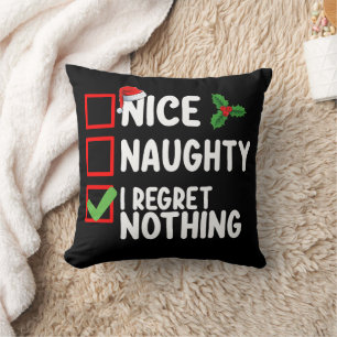 Coussin Jolie Coquine Je Ne Regrette Rien Liste De Noël Va