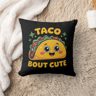 Coussin Jolie création de mots bébé taco unisexe 
