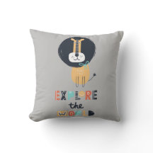 Jolie exploration des enfants Lion