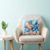 Coussin Jolie Fée Endormie Rêves Suaves Floraux Fantaisist (Chaise)