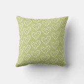 Coussin Jolie Fille Ours Panda (Verso)
