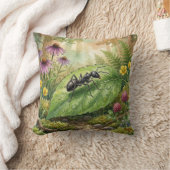 Coussin Jolie fourmi sur une feuille Petits insectes  (Couverture)