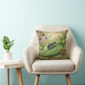 Coussin Jolie fourmi sur une feuille Petits insectes  (Chaise)