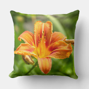 Coussin Jolie grande photo de fleur de Lys